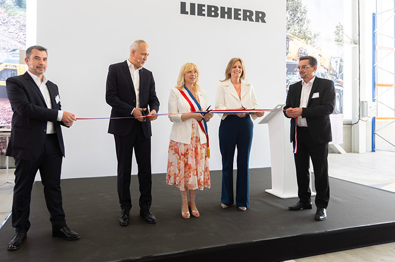Liebherr has opened a branch in Paris to provide close-to-customer services